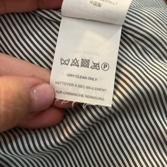 J. Crew E8493 Navy Blue Tweed Motorcycle Jacket Blazer Women’s Size 6 - Picture 10 of 10